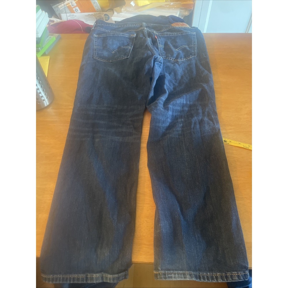Levis 541 Jeans Men's 36x30 Color Blue Levis LEVI Denim - Picture 4 of 9